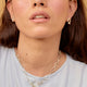 Aretes Topos Mini Pez Plata Ley 950