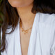 Collar chocker atarraya peces dorado