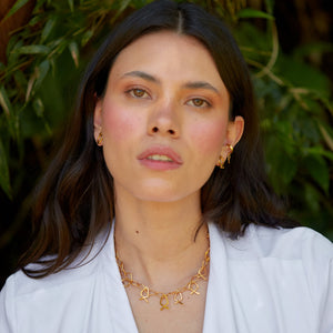 Collar chocker atarraya peces dorado