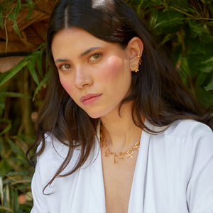 Collar chocker atarraya peces dorado