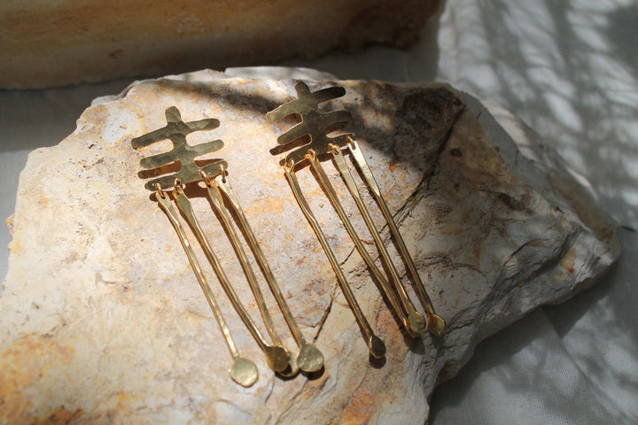 Aretes Lunula - Pilú Joyería. Joyas y accesorios con diseños exclusivos