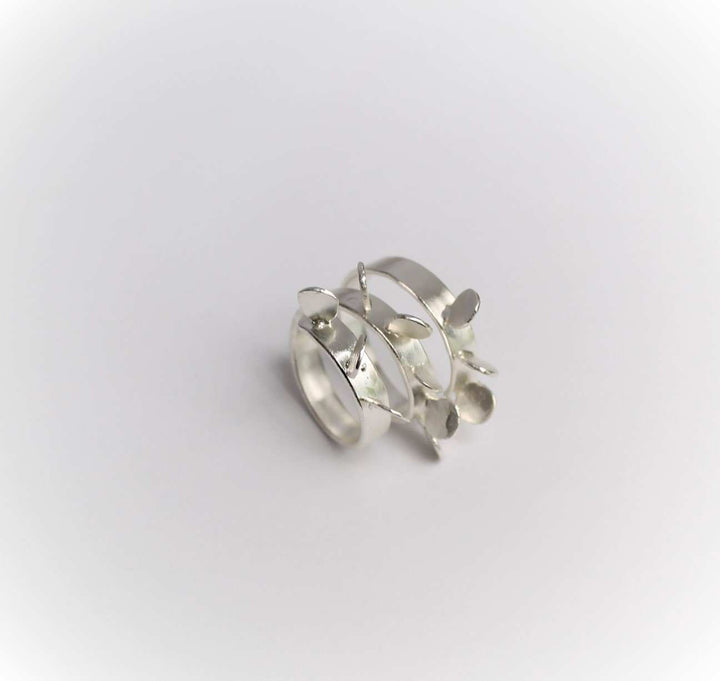 Anillo Semillas Sagradas Baño Plata - Pilú Joyería. Joyas y accesorios con diseños exclusivos