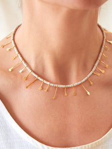 Collar De La Tierra - Cerámica Mini Beige