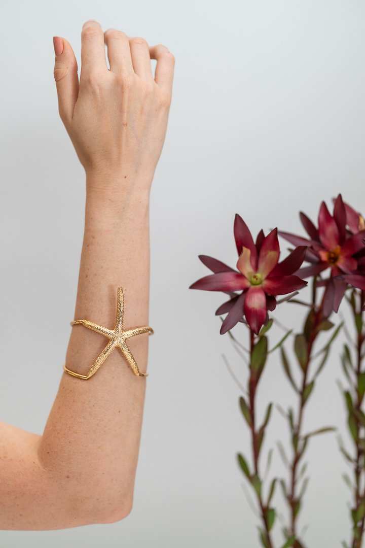 Pulsera Estrella de Mar - Pilú Joyería. Joyas y accesorios con diseños exclusivos