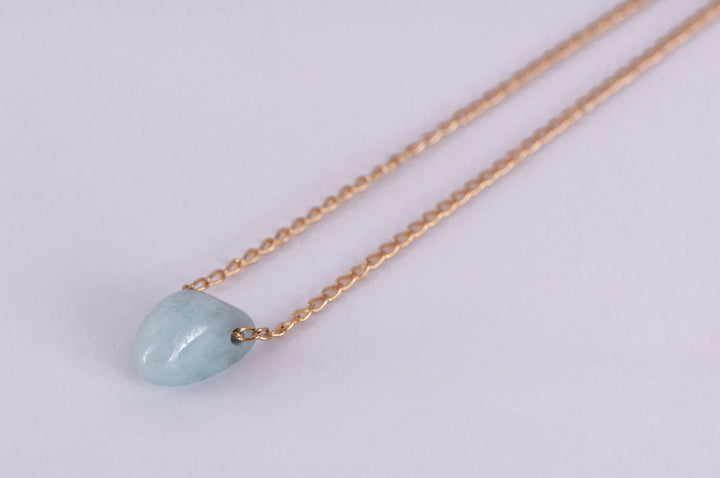 Collar Aguamarina - Pilú Joyería. Joyas y accesorios con diseños exclusivos