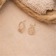 Aretes Topos Mini Pez Plata Ley 950