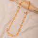 Collar chocker atarraya dorado